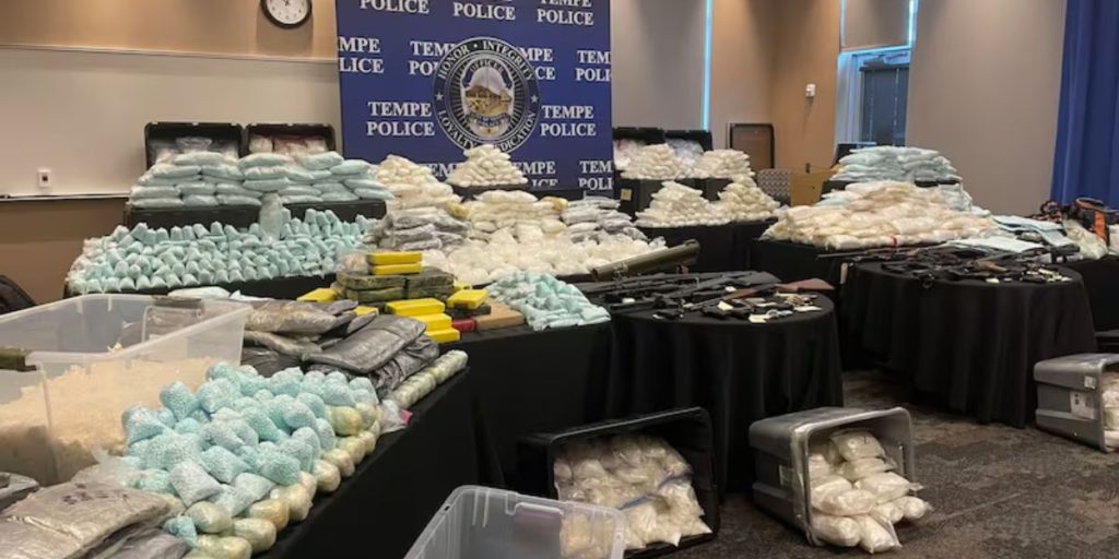 Arizona Authorities Seize Meth, Fentanyl in Twin Drug Busts on Opposite ...