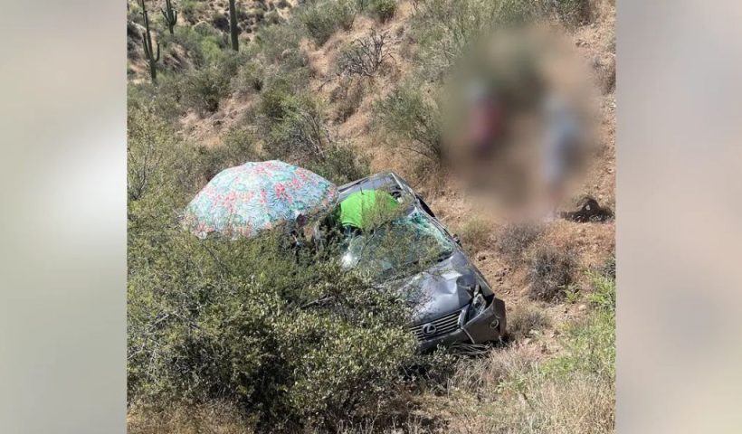 Arizona Woman Saved 36 Hours After Car Crash Sends Her 200 Feet Down Embankment