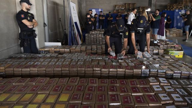 Europe's Largest Drug Bust 8 Tons of Cocaine Seized in Multi-Nation Operation, According To Police