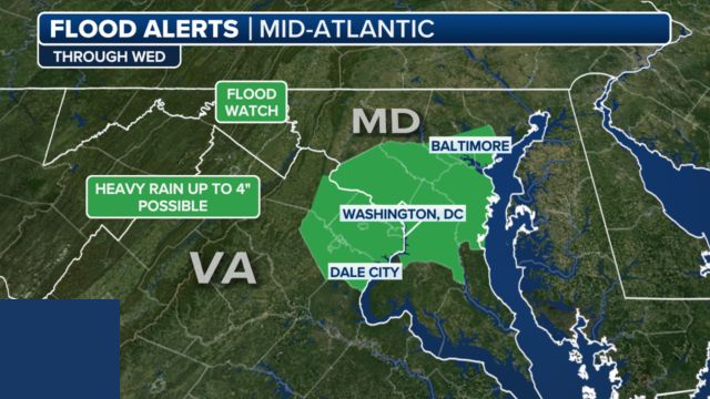 Mid-Atlantic on Alert: Severe Thunderstorm Watch Encompasses Philadelphia, Washington, and Millions More