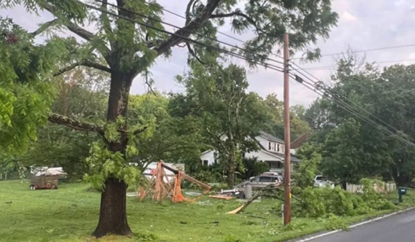 PHOTOS Maryland Reels from Last Night's Storm – See the Damage