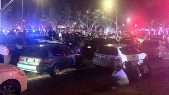 San Jose Sideshow Turns Violent as Crowd Attacks Police Car Watch the Video