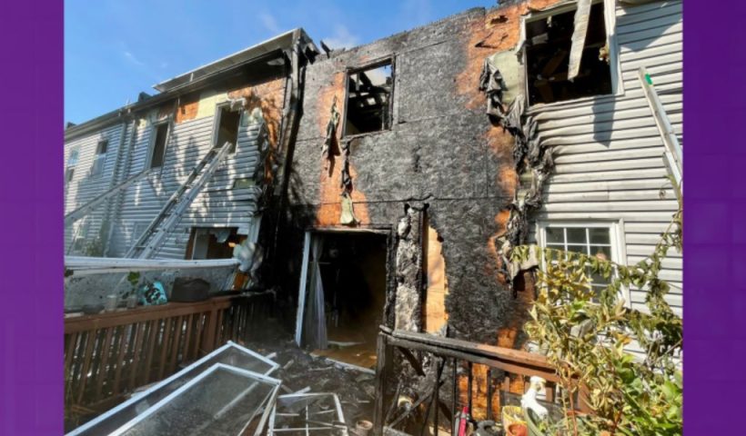 WATCH Massive Effort by 100 First Responders to Tackle Northeast DC House Fire During Heat Wave
