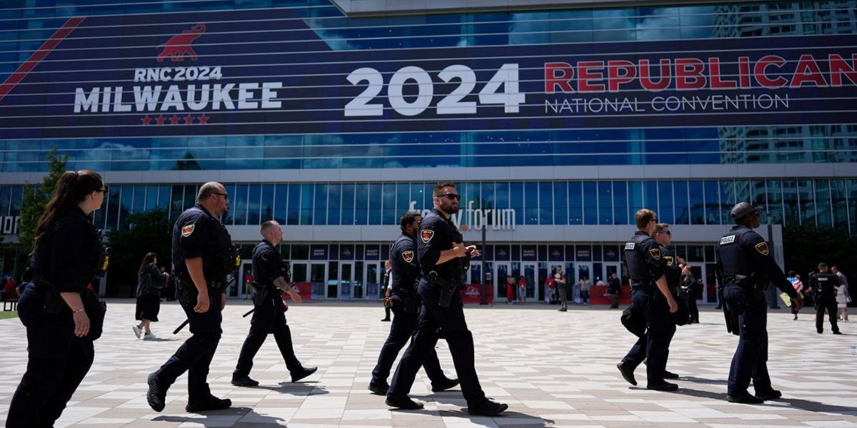 Arrested Man Near Republican National Convention Had AK-47 Pistol and 'Scream' Mask Authorities