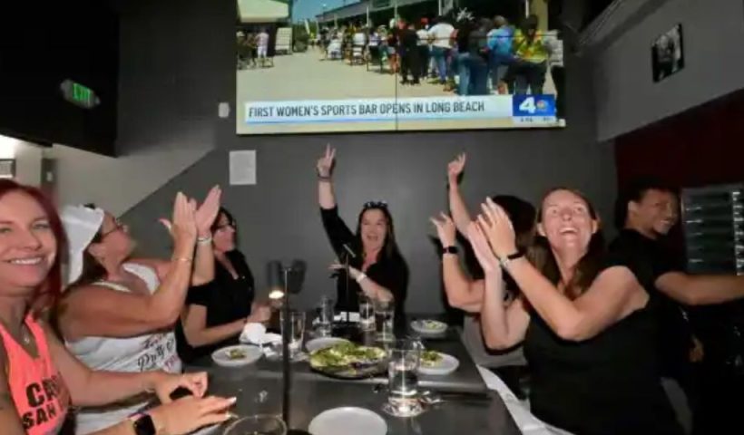 Exclusive! First-Ever Women's Sports Bar in California Now Open for Business