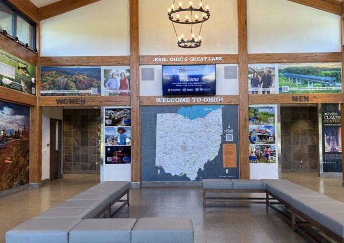 New Ohio Rest Area Offers Ample Truck Parking 41 Spaces Available