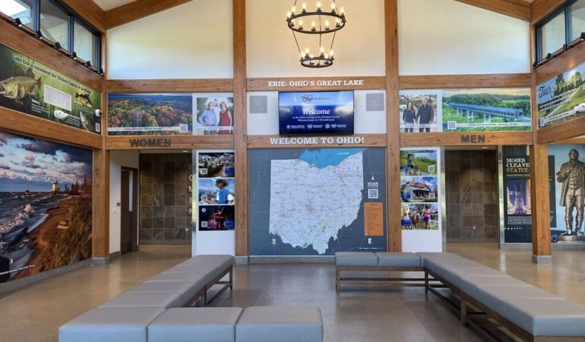 New Ohio Rest Area Offers Ample Truck Parking 41 Spaces Available