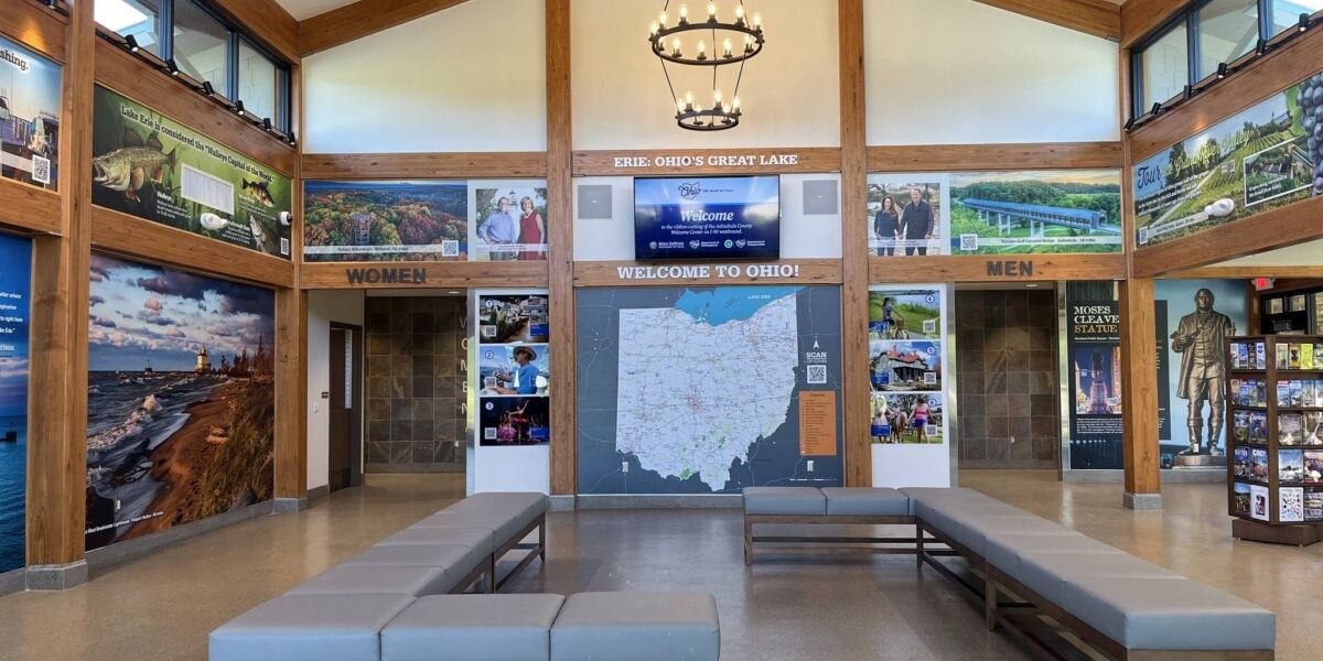 New Ohio Rest Area Offers Ample Truck Parking 41 Spaces Available