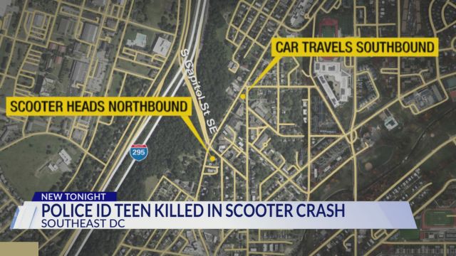 Teen Killed, Another Injured in Fatal Scooter Crash in Southwest DC