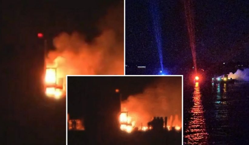 Why Did It Reject - Massachusetts Independence Day Fireworks Show Canceled Due to Barge Fire