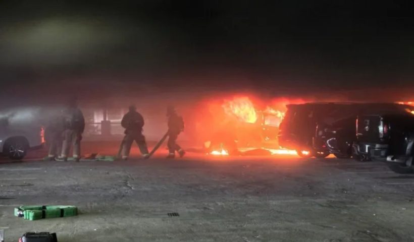 2-Alarm Fire at Charlotte Airport Parking Deck Leaves Two Officers and One Other Injured