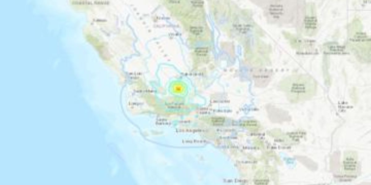 Alert! 5.3 Magnitude Quake Hits California, Epicenter Near Bakersfield