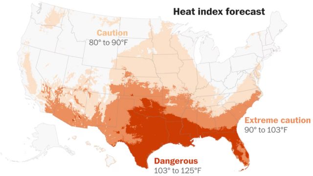 Dangerous Heat Wave Hits Southeast Texas Temperatures Soar Past 110°F