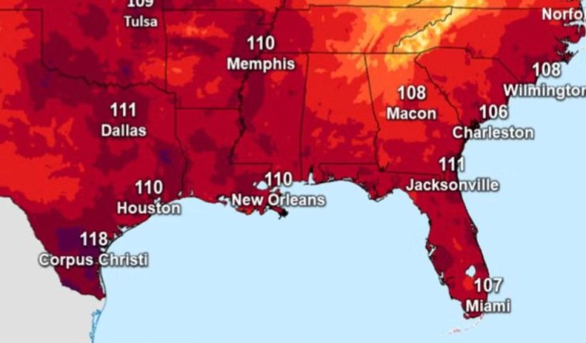 Dangerous Heat Wave Hits Southeast Texas Temperatures Soar Past 110°F