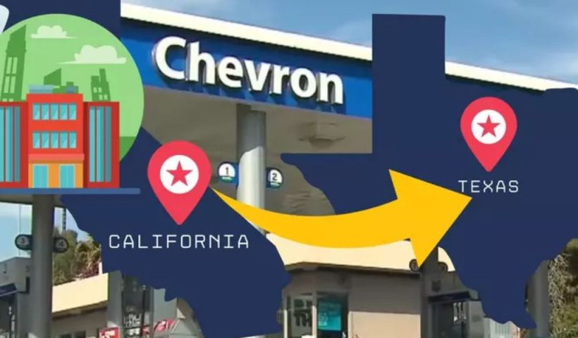 Fortune 500 Powerhouse Chevron Sets Up New Base in Texas After Leaving California