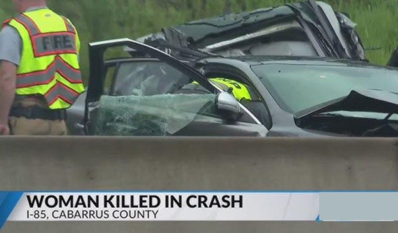 Woman Checking on Vehicle Hit and Killed by Truck on I-85 South in Cabarrus County