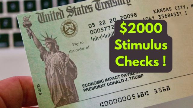 Are You Due a $2,000 Stimulus Check Discover Your Qualification and Application Guide