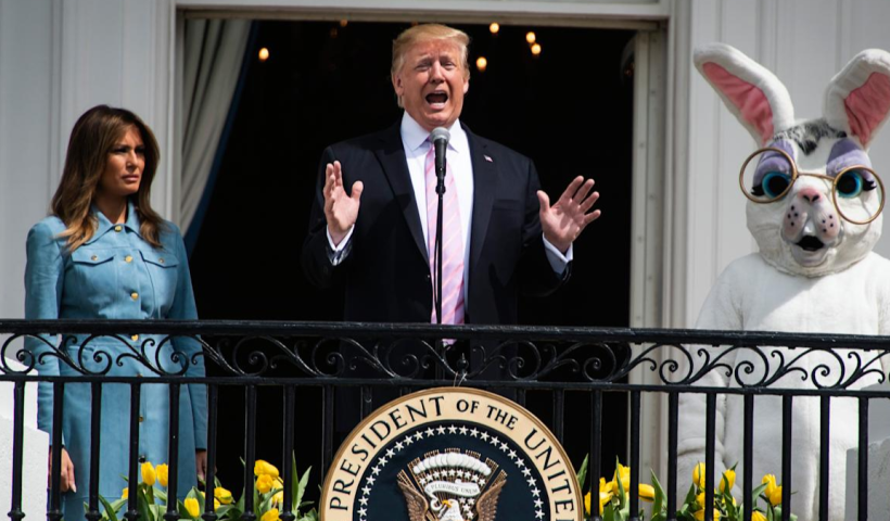Trump’s ‘Happy Easter’ Message Takes Vengeful Turn Amid Legal Battles