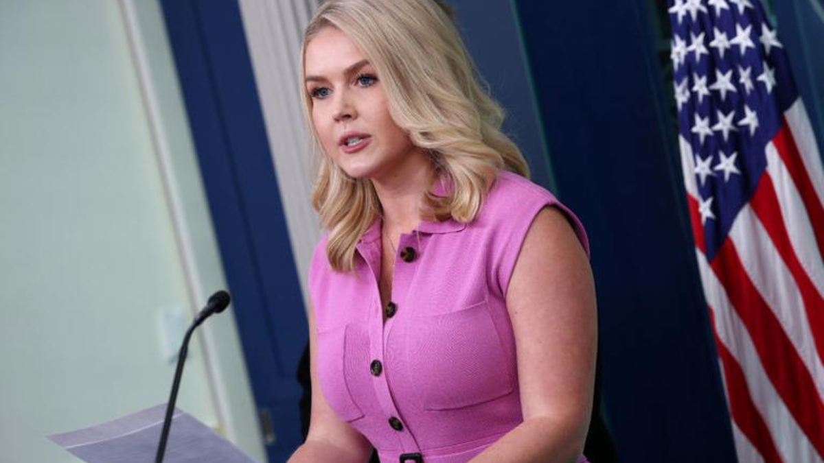 Representative Karoline Leavitt Abruptly Ends Press Briefing, Faces Backlash for Avoiding Questions