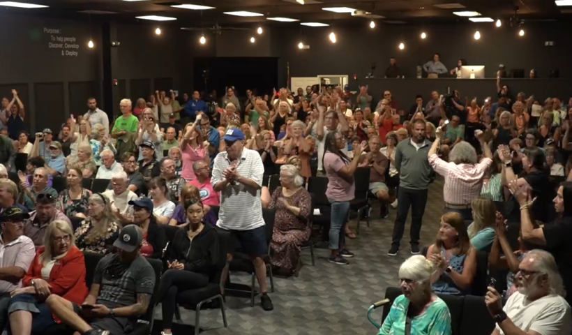 Town Hall Erupts as Brian Mast Supports Trump’s Immigration Crackdown