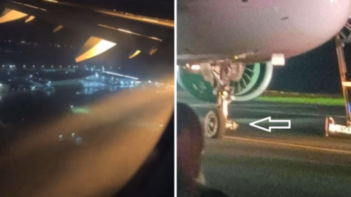 Frontier Airlines Flight Loses Wheel During Landing, Passenger Shares Frightening Experience