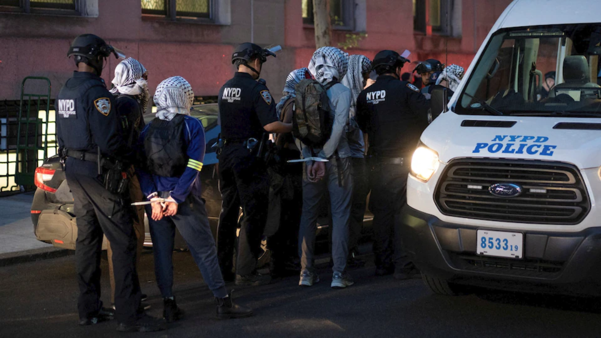 Tensions Rise as NYPD Clears Pro-Palestinian Protesters from Columbia Campus