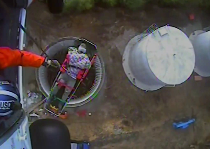 Construction Workers Survive 60-Foot Fall Into Water Tower in Harrowing Rescue