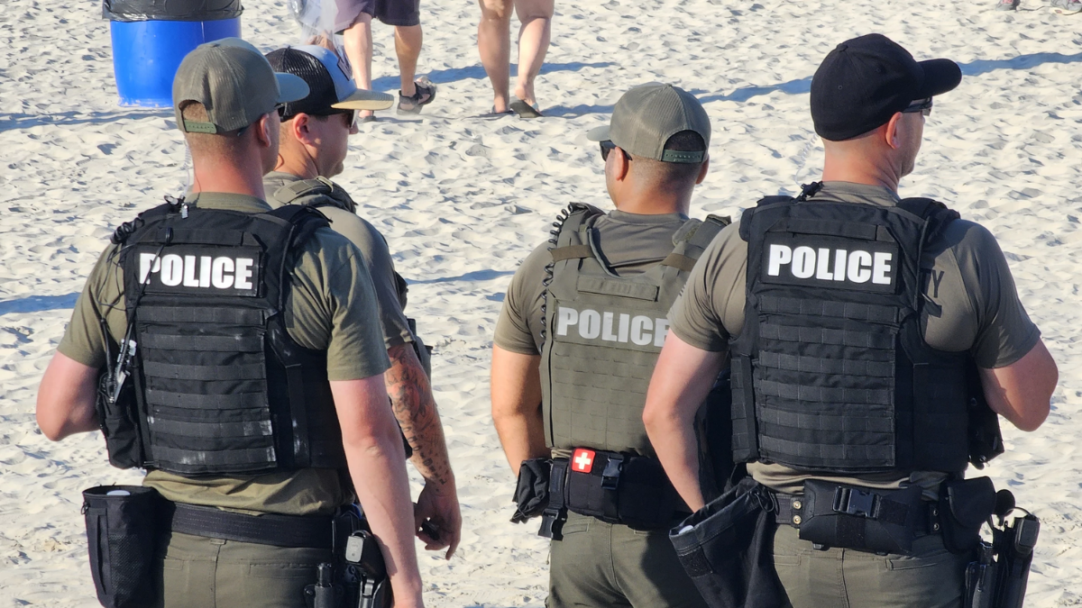 Police Apprehend Driver Displaying Firearm in Threatening Manner at Jersey Shore