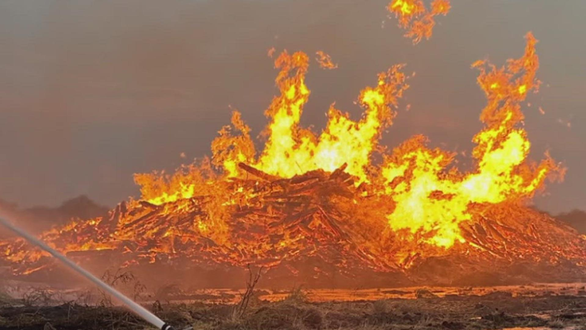Jim Wells County Wildfire Prompts Road Closures and Evacuations