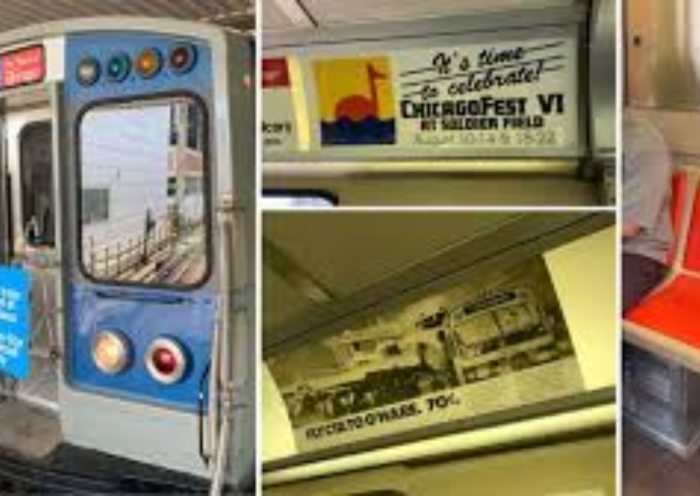 Fans Ride in Retro Style as CTA Debuts 1970s Railcars for Crosstown Classic