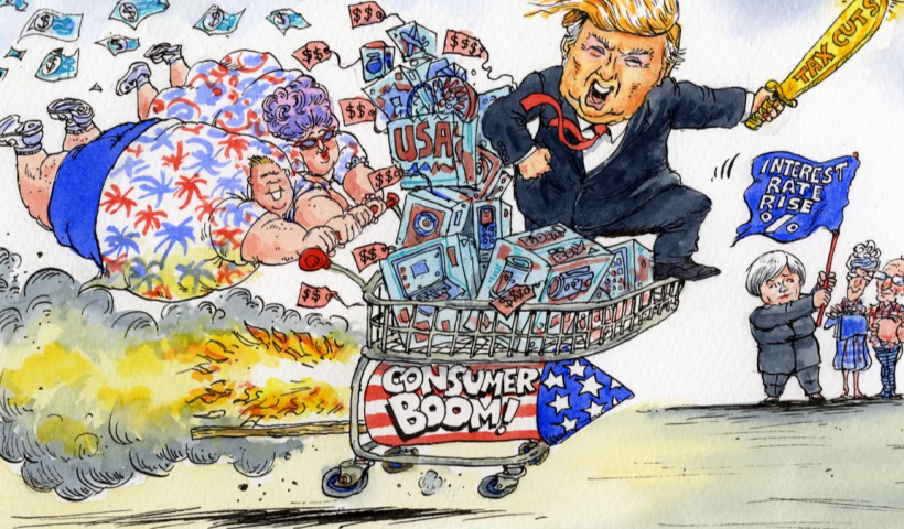 Donald Trump’s cartoon-like chaos leaves US economy on unstable course