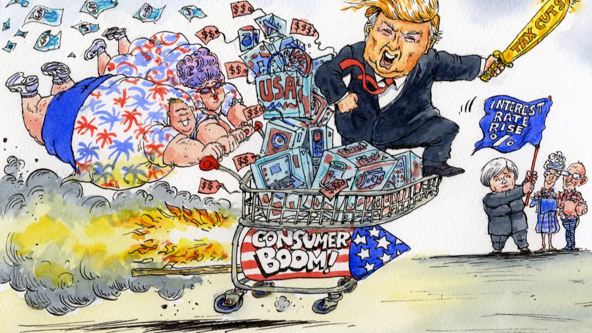 Donald Trump’s cartoon-like chaos leaves US economy on unstable course